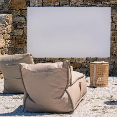 Villa Luxury With Stunning Views Above Kalo Livadi Ano Mera