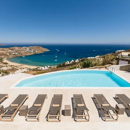 Luxury With Stunning Views Above Kalo Livadi * Mykonos Town