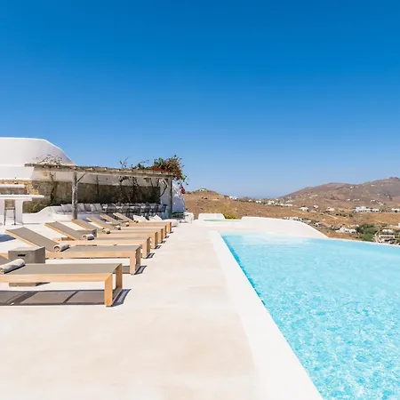 וילה Luxury With Stunning Views Above Kalo Livadi אנו מרה