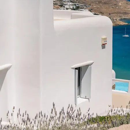 Luxury With Stunning Views Above Kalo Livadi Mykonos Town