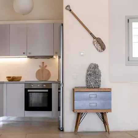 Luxury With Stunning Views Above Kalo Livadi Άνω Μερά