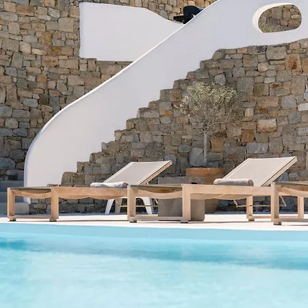 Luxury With Stunning Views Above Kalo Livadi * Mykonos Town